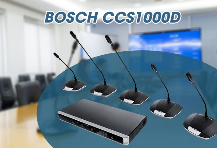 Âm thanh phòng họp BOSCH CCS1000D