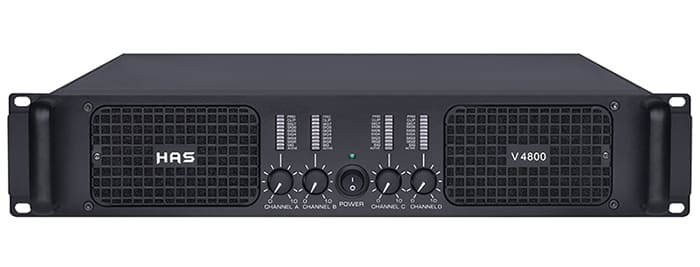 Cục đẩy 4 kênh 800W HAS V4800