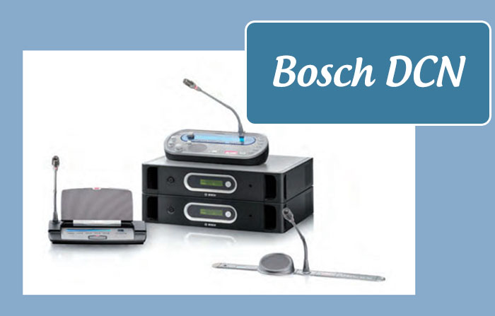 Hệ thống âm thanh hội thảo Bosch DCN