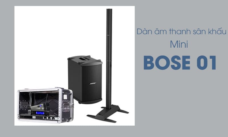 Hệ thống âm thanh hội trường Bose 01