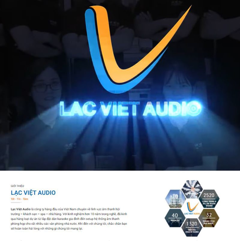 Lạc Việt Audio- Đơn vị âm thanh số 1 tại thị trường Việt NamLạc Việt Audio- Đơn vị âm thanh số 1 tại thị trường Việt Nam