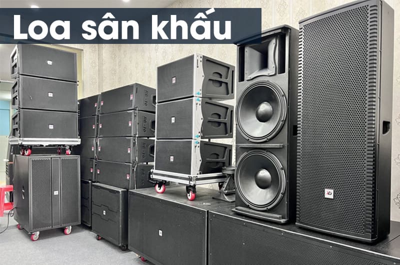 Loa sân khấu, hội trường