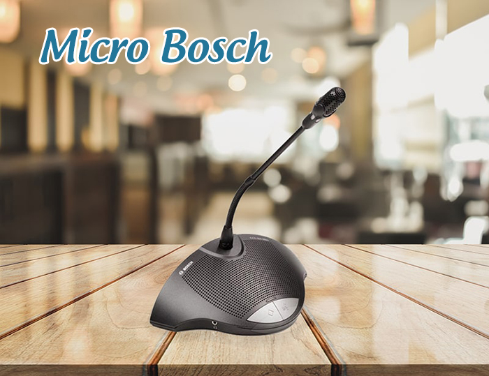 Micro cổ ngỗng Bosch hội nghị