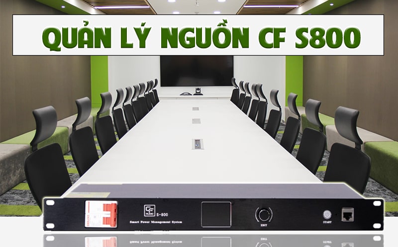 Quản lý nguồn CF S800 tích hợp tính năng tiện ích, công nghệ hiện đại Quản lý nguồn CF S800 tích hợp tính năng tiện ích, công nghệ hiện đại