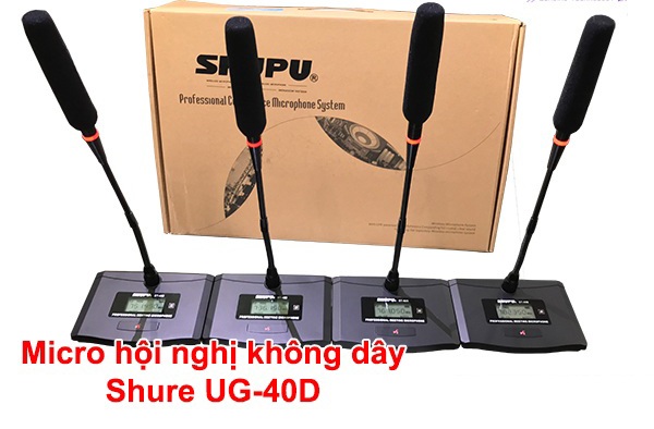 Micro hội thảo không dây Shupu UG 40D